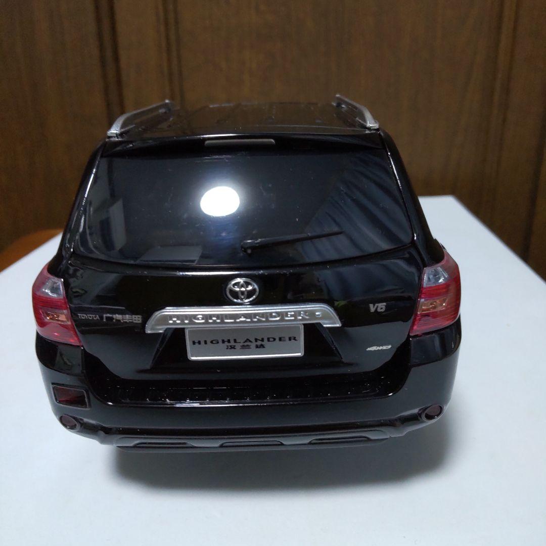 トヨタ ハイランダー ヴァンガード ブラック 1/18 中国トヨタ