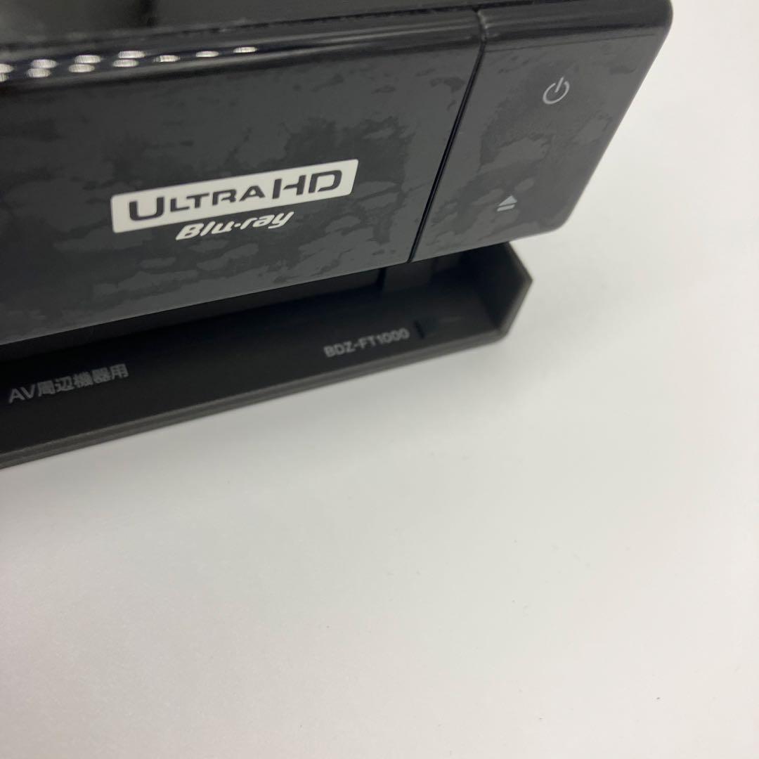美品　SONY ブルーレイレコーダー BDZ-FT1000（2018年製）