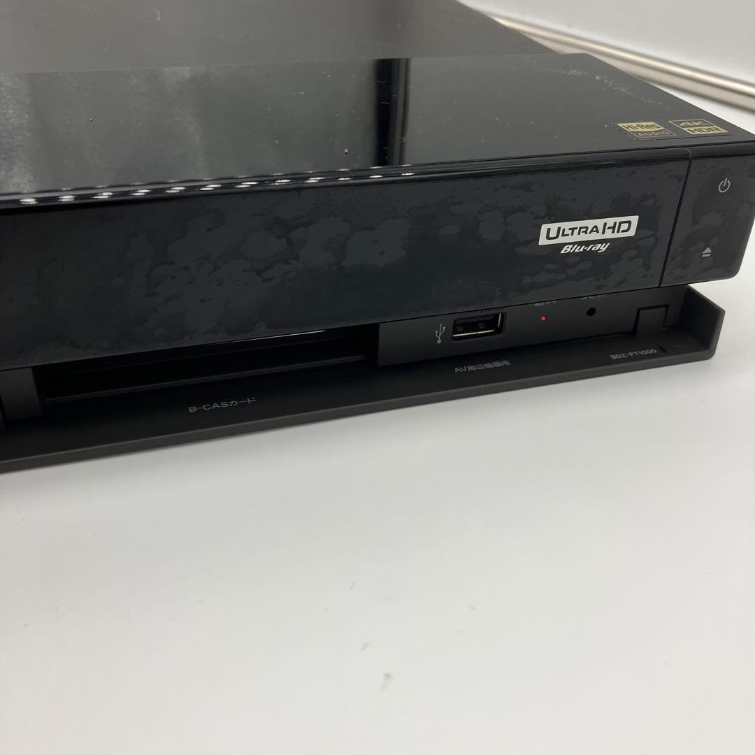 美品　SONY ブルーレイレコーダー BDZ-FT1000（2018年製）