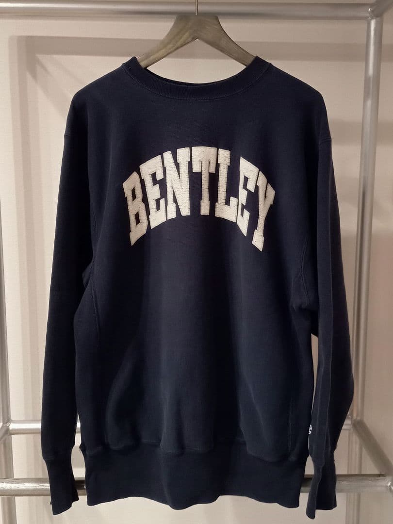 90s 古着　チャンピオン　リバースウィーブ　スウェット　ネイビー　XL