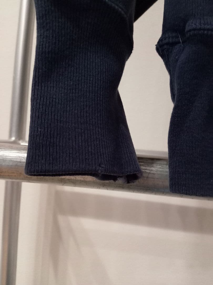 90s 古着　チャンピオン　リバースウィーブ　スウェット　ネイビー　XL