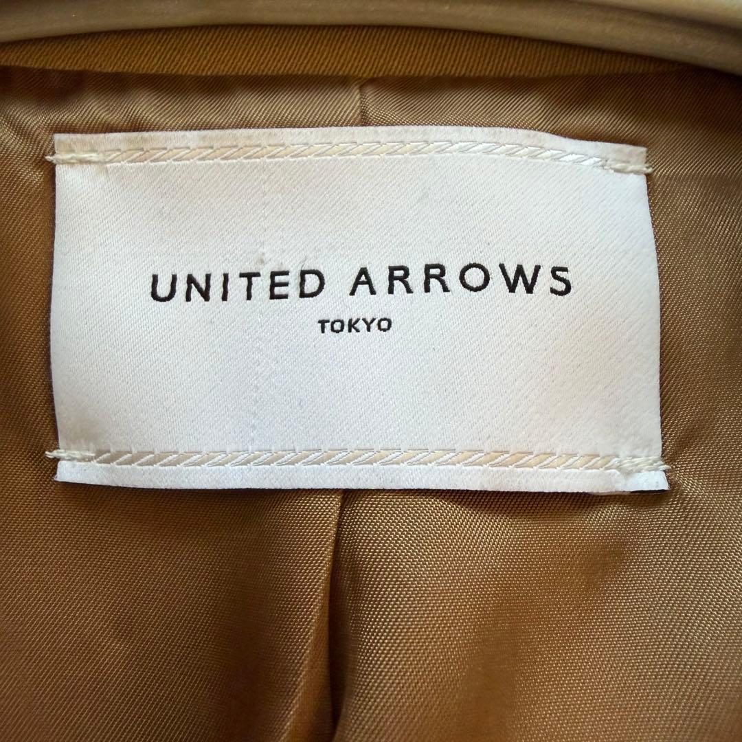 UNITED ARROWS 金ボタン ダブルブレザー ベージュ40