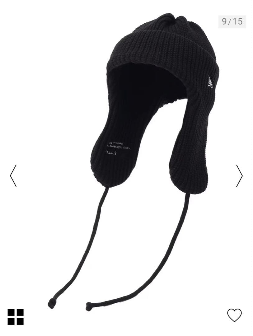 S'YTE × New Era LOGO KNIT TRAPPER 人気完売品