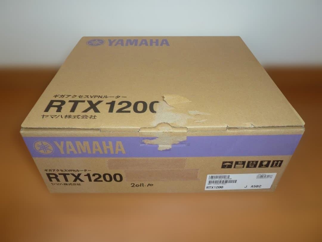 【新品・未使用】YAMAHA RTX1200 有線LANルーター