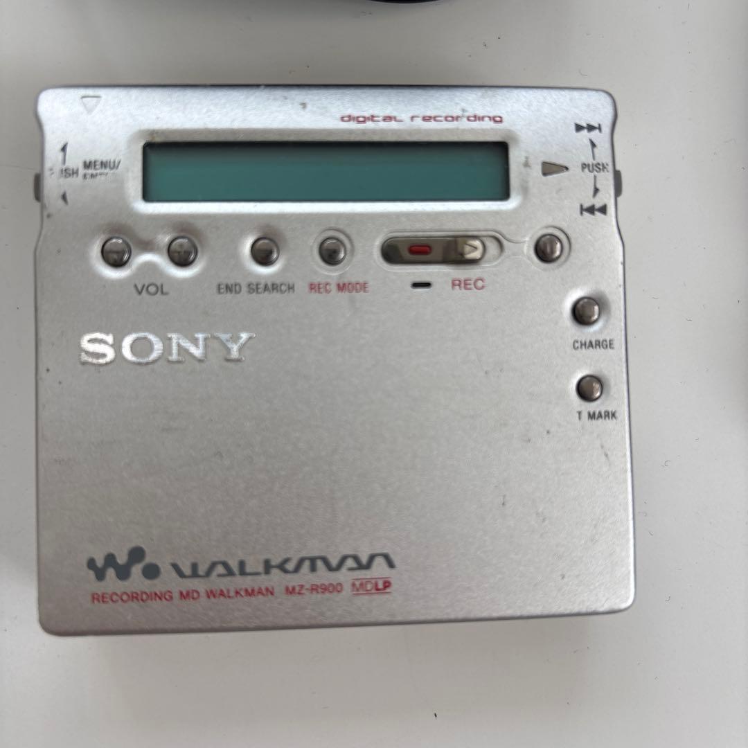 【ジャンク品】SONY MZ-R900 ポータブルMDプレーヤー