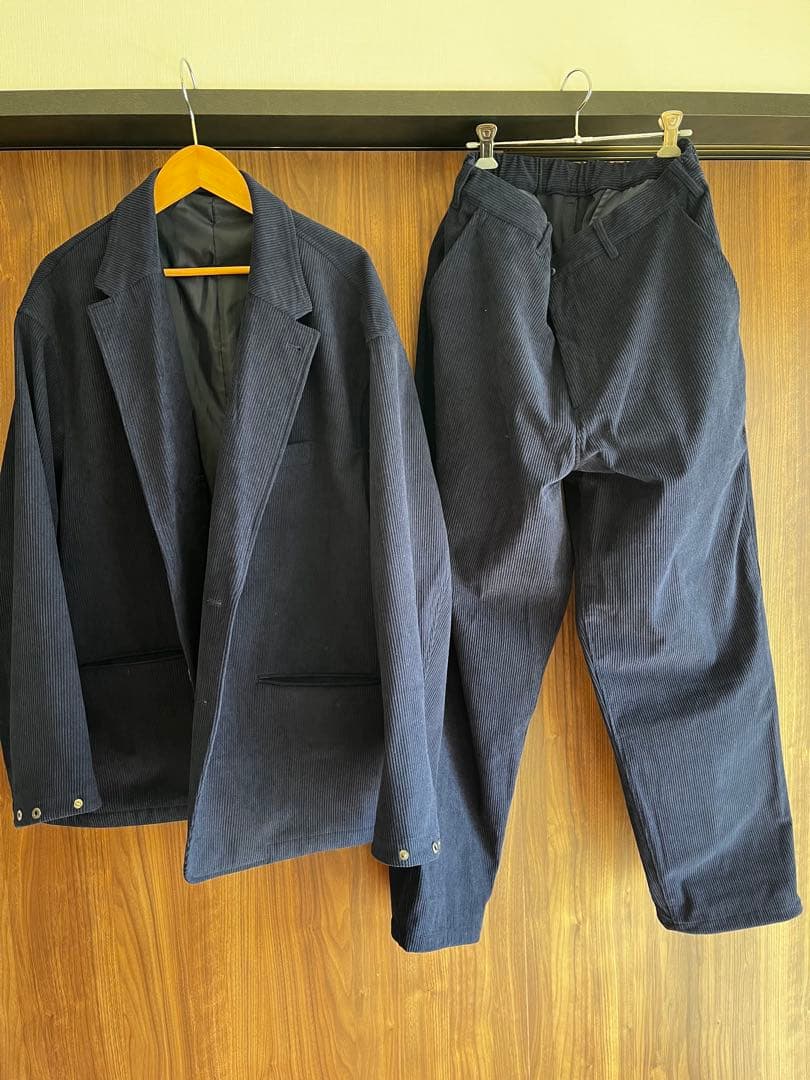 FreshService ネイビー ジャケット・パンツ セット L