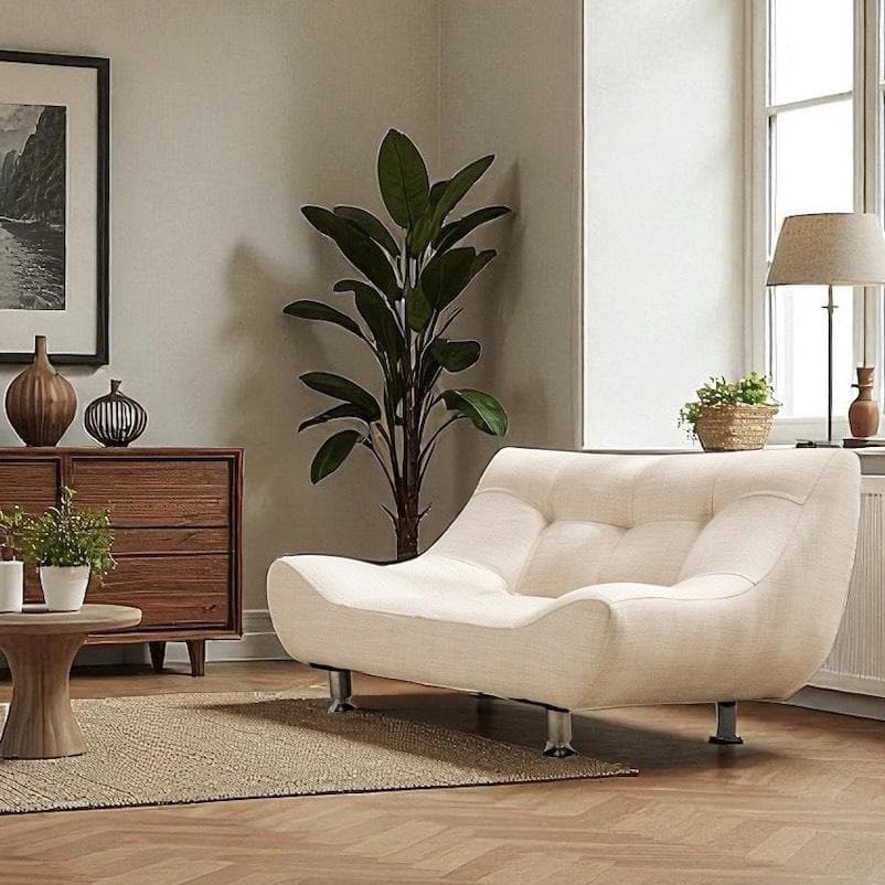 フォロー割【新品】1人掛け ソファ　ワイド座面　ロースタイル　優雅