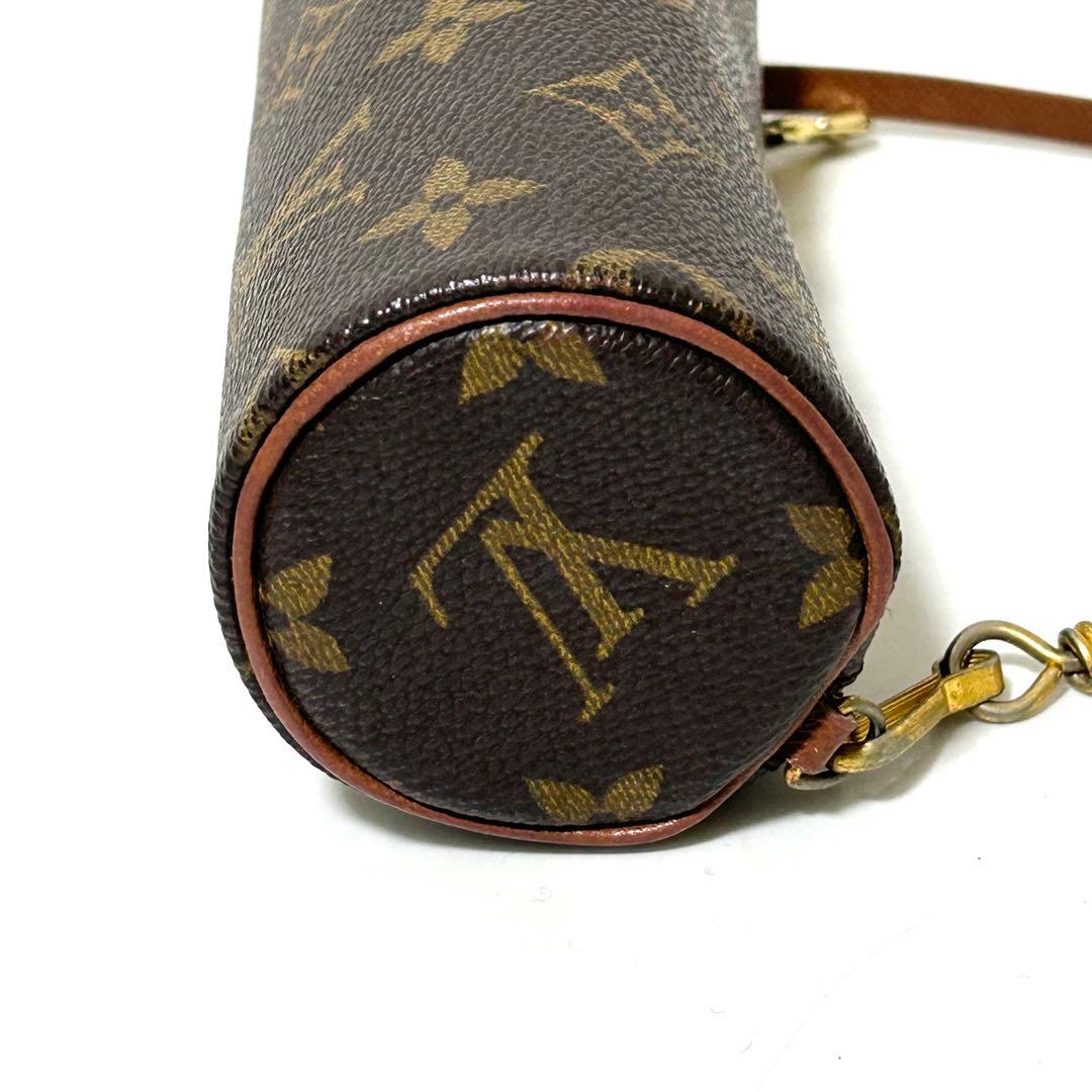 LOUIS VUITTON パピヨン 30 モノグラム ハンドバッグ ポーチ付