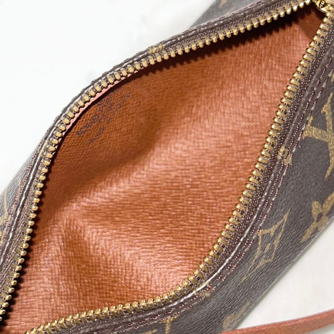 LOUIS VUITTON パピヨン 30 モノグラム ハンドバッグ ポーチ付
