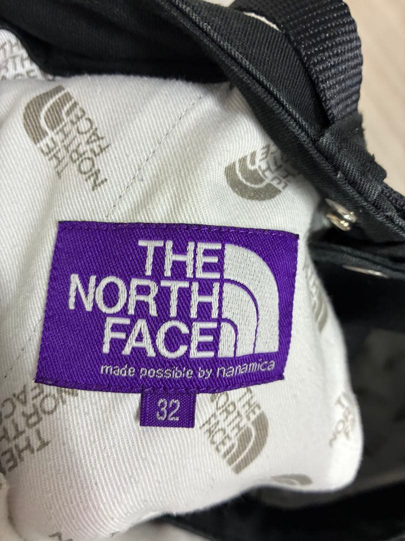 パープルレーベル　ストレッチツイルカーゴパンツ 黒　32