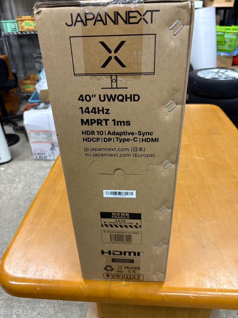 JAPANNEXT JN-IPS401 40型 UWQHD ゲーミングモニター