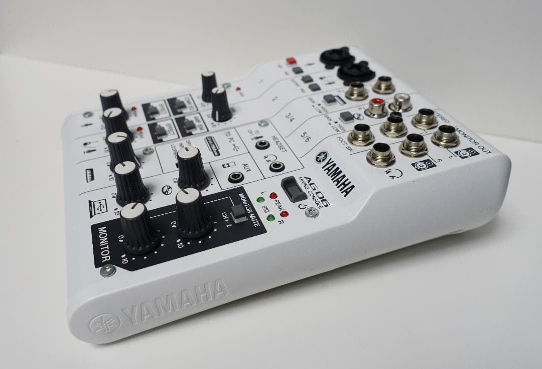 (中古)YAMAHA AG06 オーディオインターフェース 箱無し