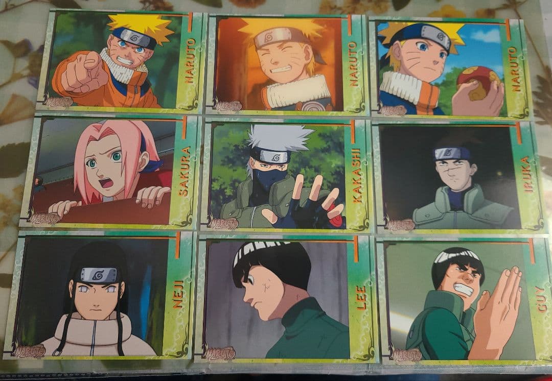 NARUTO ナルト ブロマイドカード 29枚