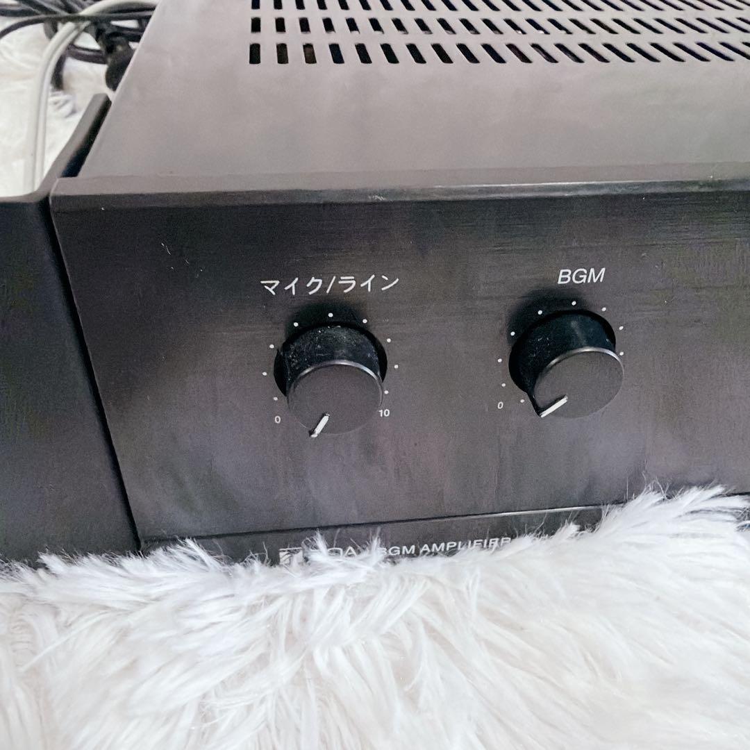 パワーアンプ TOA BGMアンプ BG-M130