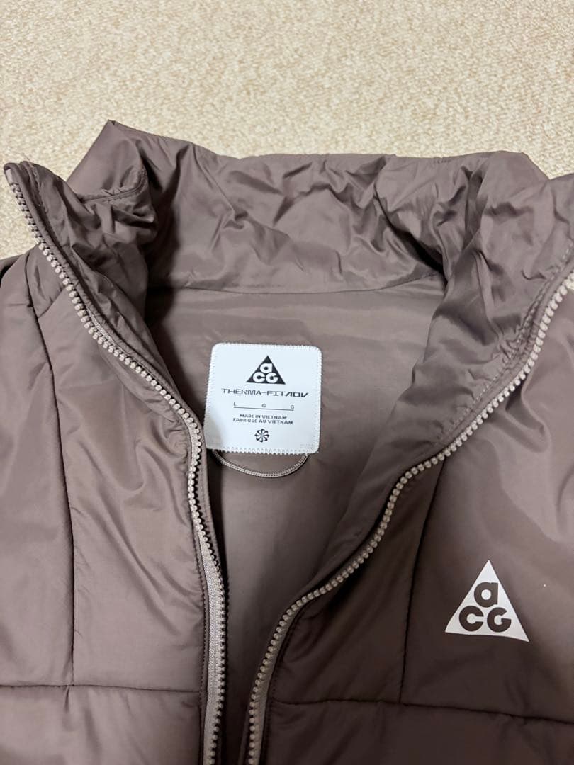Nike ACG THERMA-FIT ADV ベスト ブラウン L