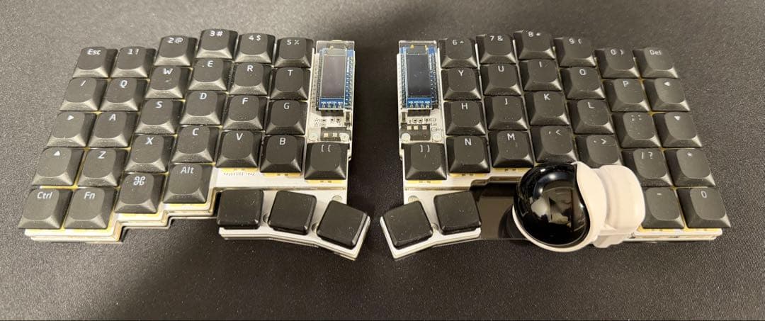 KeyBall61 組み立て済み