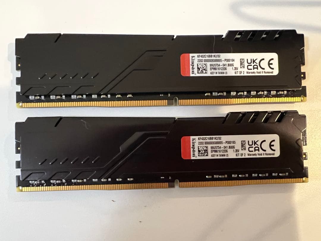 kingston fury メモリー　DDR4 32GB