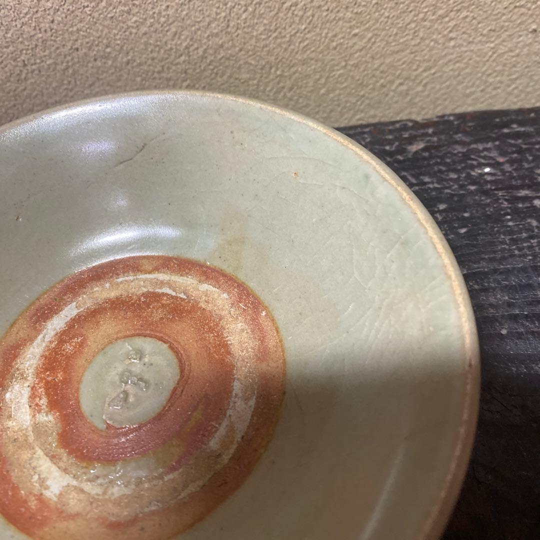 専用　中国古玩　青磁菓子鉢【桐箱付】