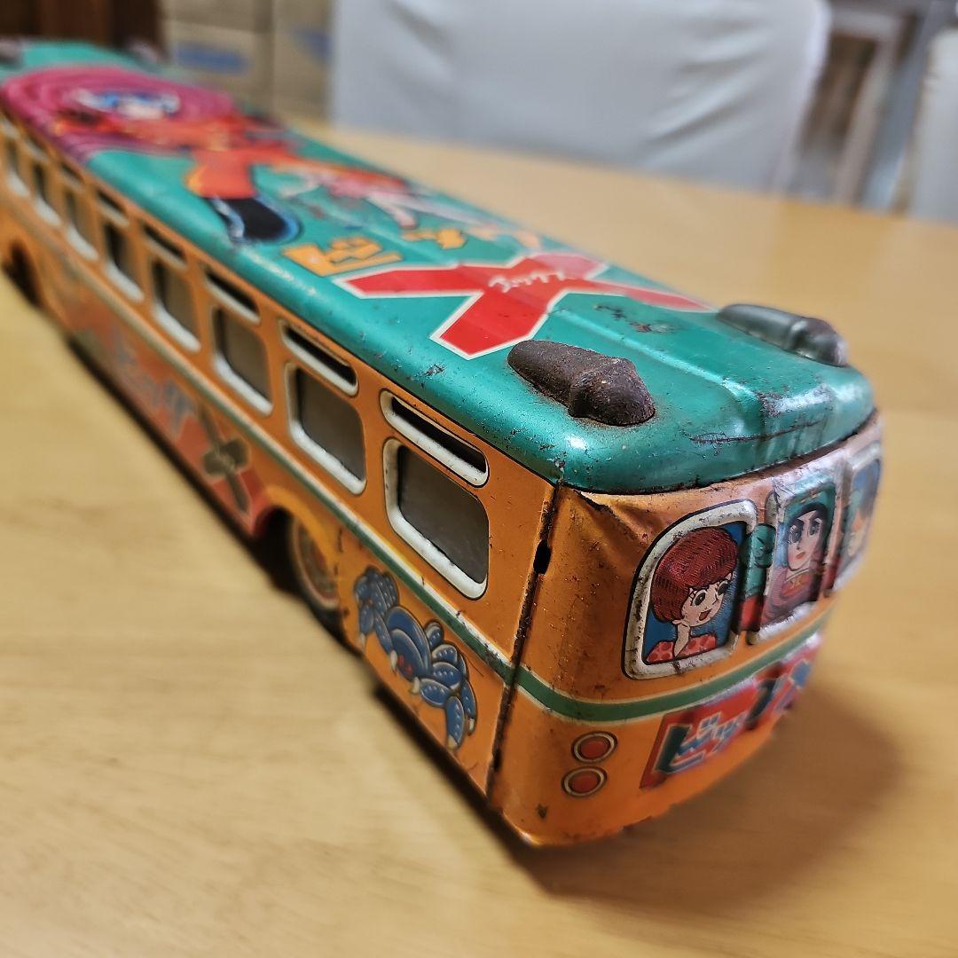 ビッグX バス　ブリキおもちゃ 三浦トーイ？　1965年？