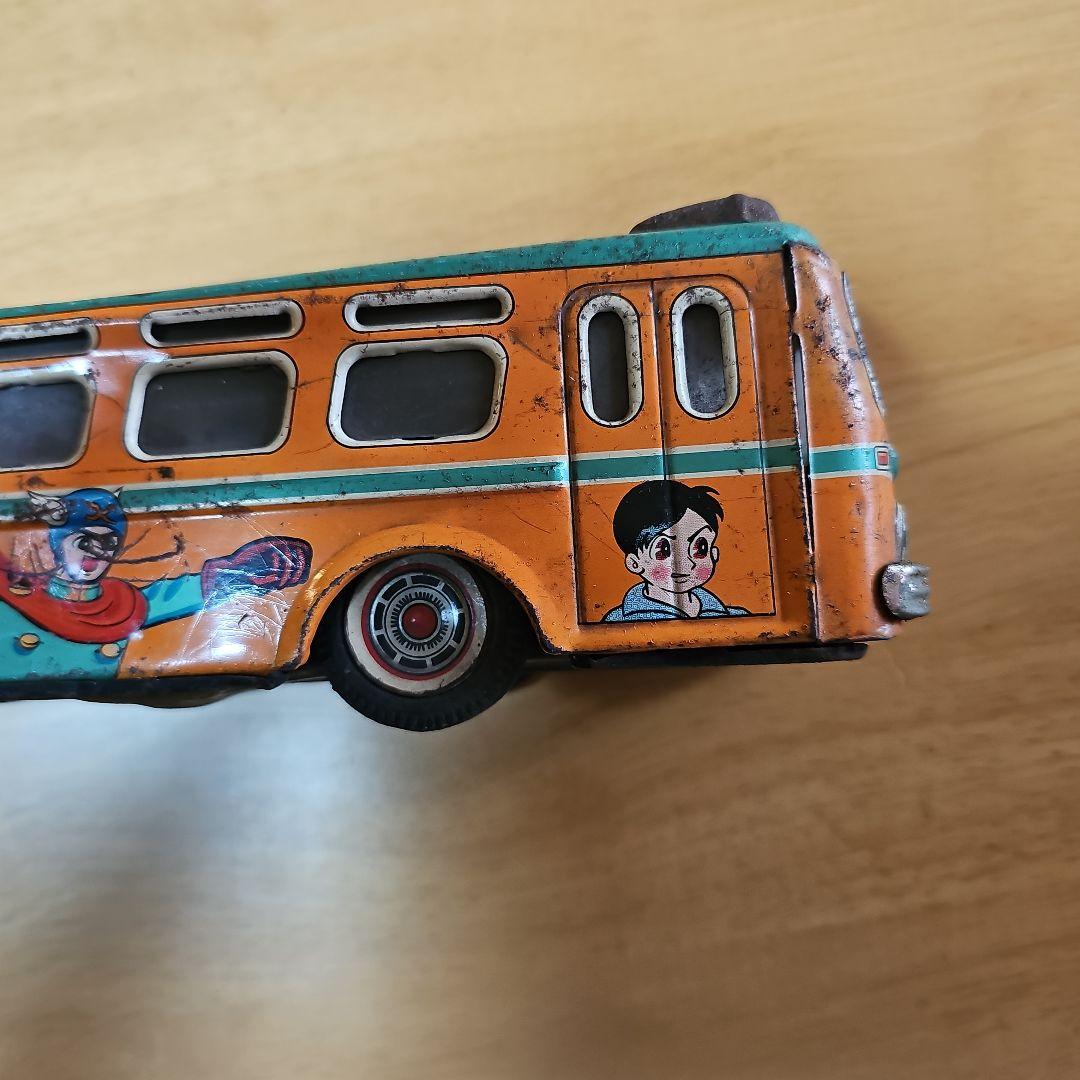 ビッグX バス　ブリキおもちゃ 三浦トーイ？　1965年？