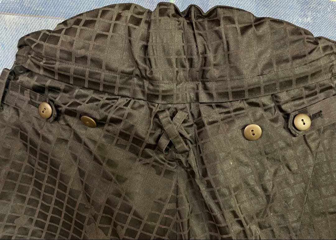 ビューティ・ビースト　黒　チェック柄 ショートパンツ