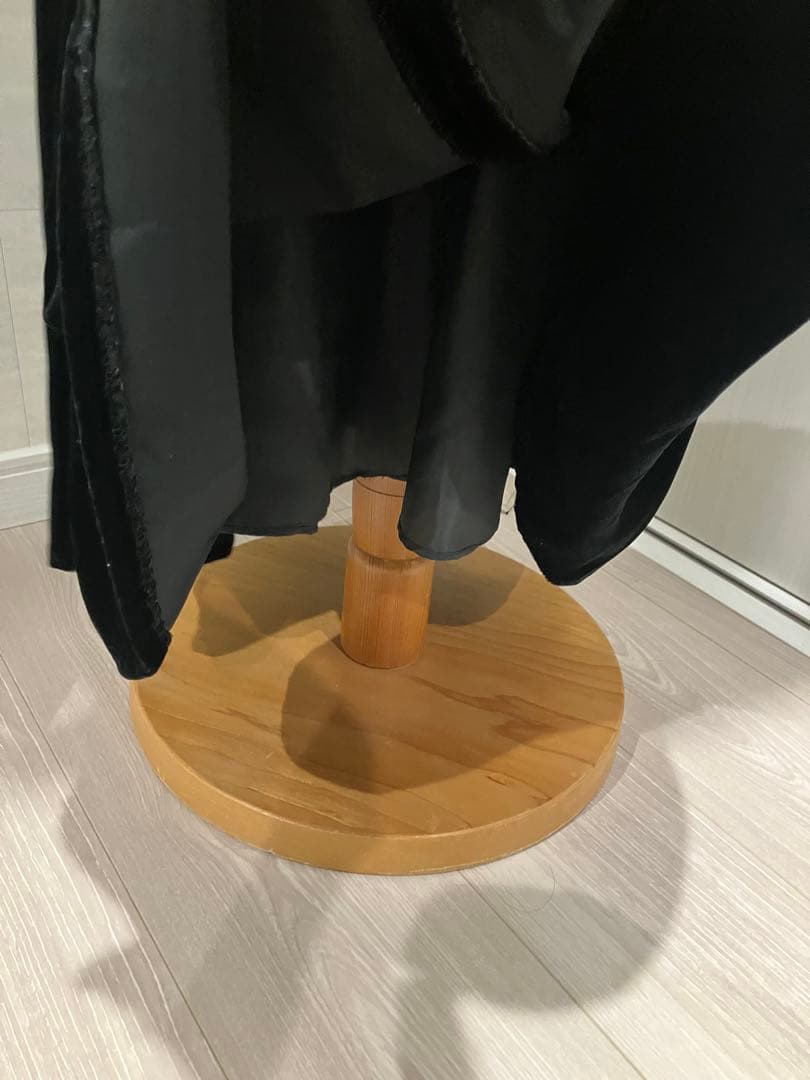 美品AIMER【高身長細身】ベルベット マーメイドドレス 7-9号 ロングドレス