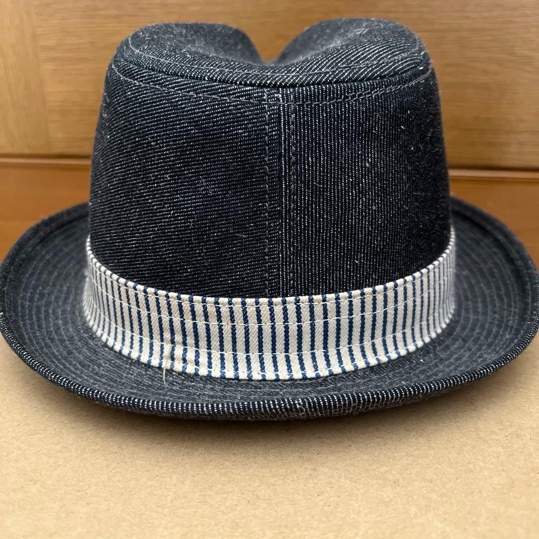 未使用品　エヴィス EVISU デニム ハット Lサイズ