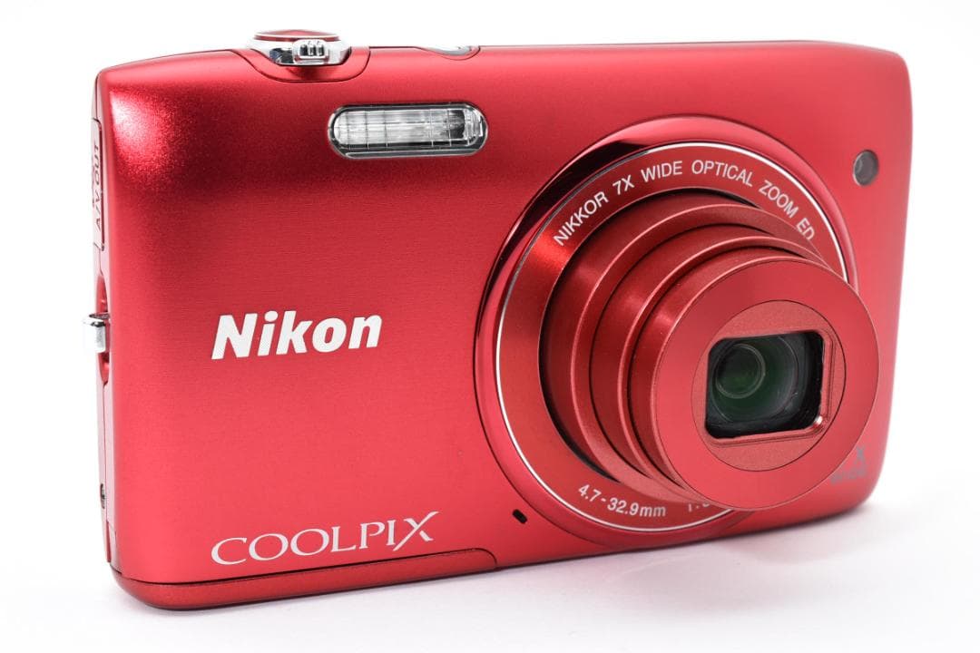 ■ 美品 ■ ニコン　Nikon COOLPIX S3400 レッド