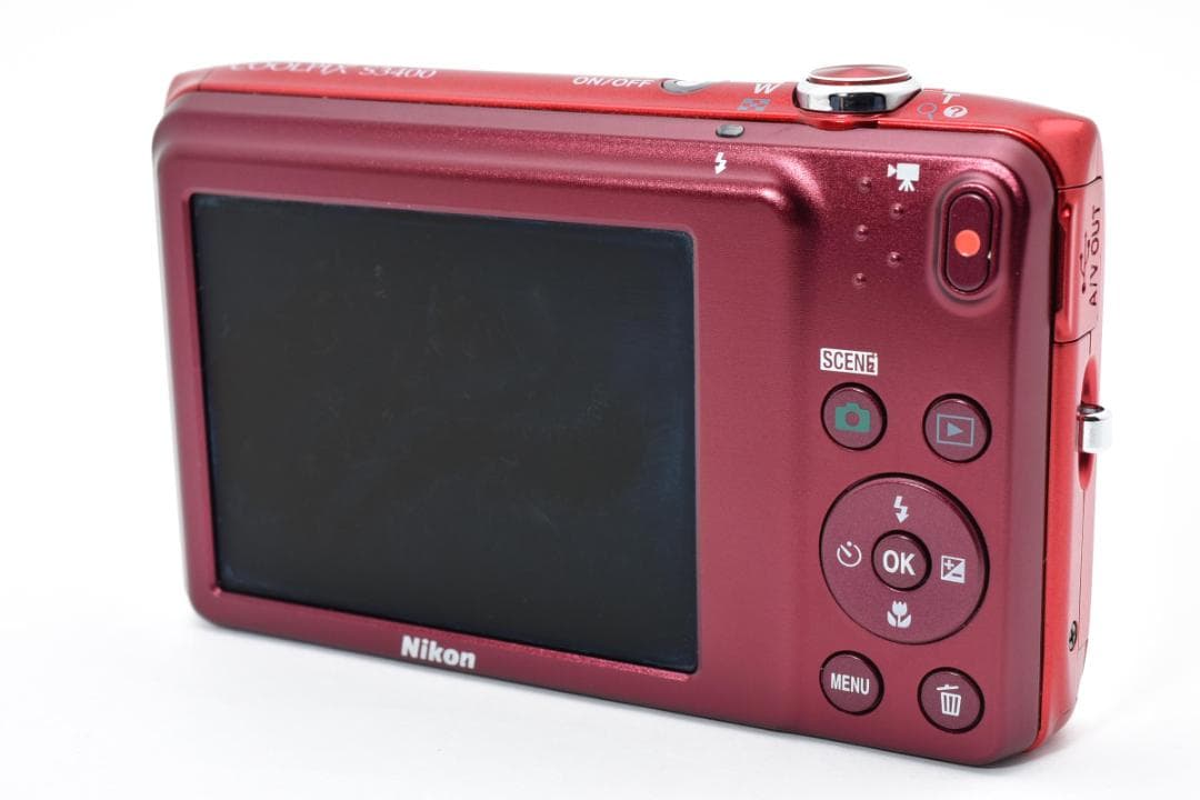 ■ 美品 ■ ニコン　Nikon COOLPIX S3400 レッド
