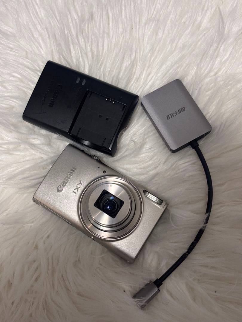 Canon キャノン IXY650 シルバー　スマホ転送機付き