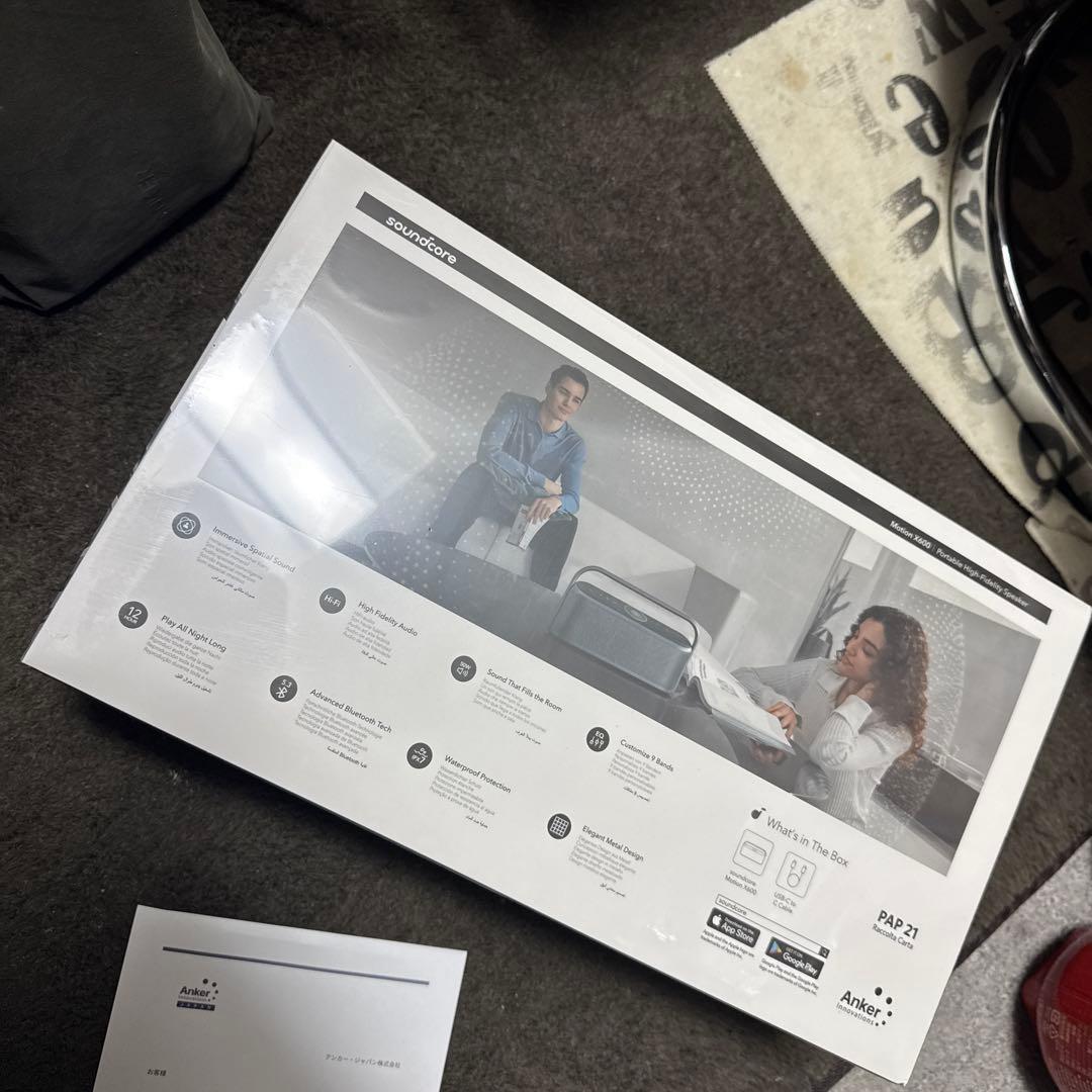 【新品・未開封】Soundcore Motion X600 スペースグレー