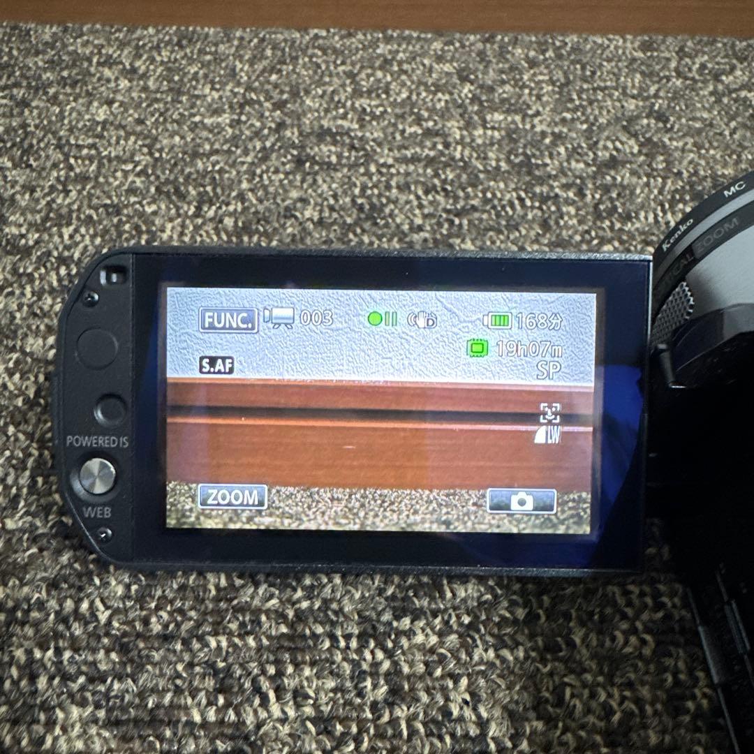 Canon ivis HF S21 キャノン純正ワイコン付 ビデオカメラ