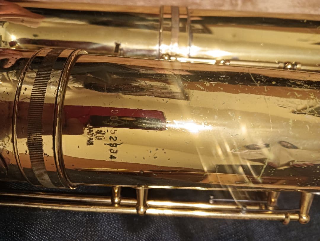 マンボウ柳澤管楽器 バリトンサックス ヴィンテージ 1990年 購入品