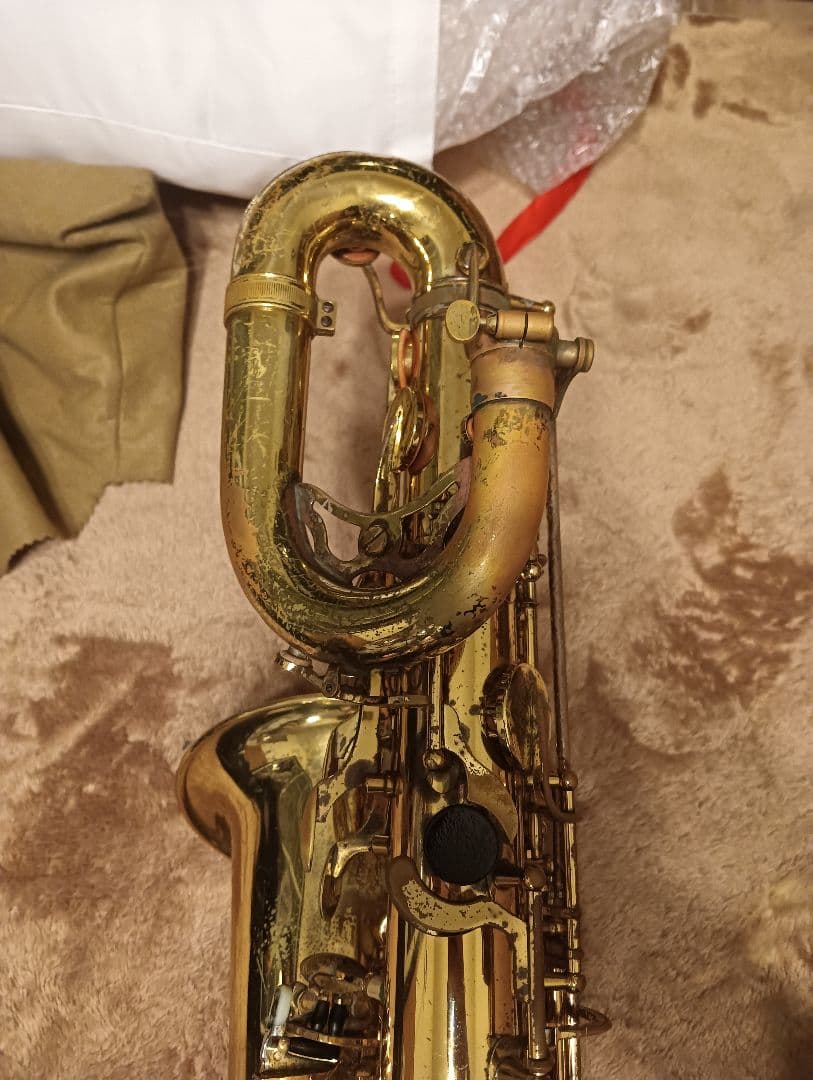 マンボウ柳澤管楽器 バリトンサックス ヴィンテージ 1990年 購入品