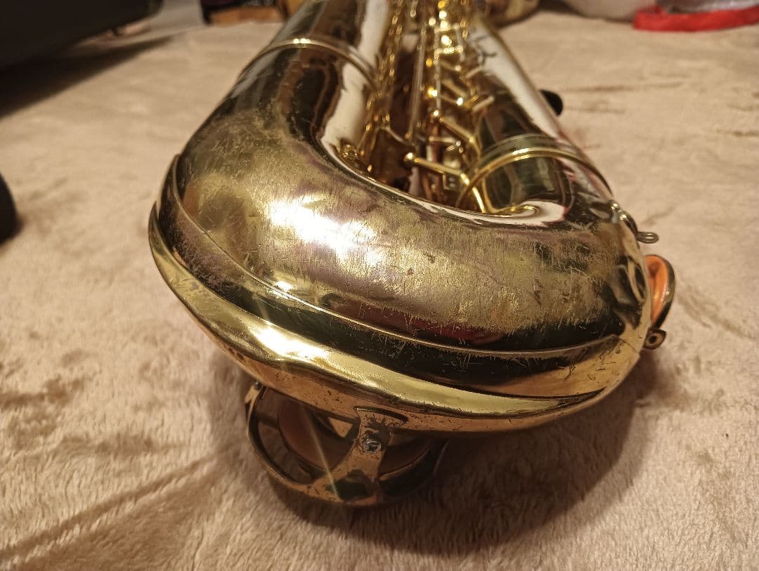 マンボウ柳澤管楽器 バリトンサックス ヴィンテージ 1990年 購入品