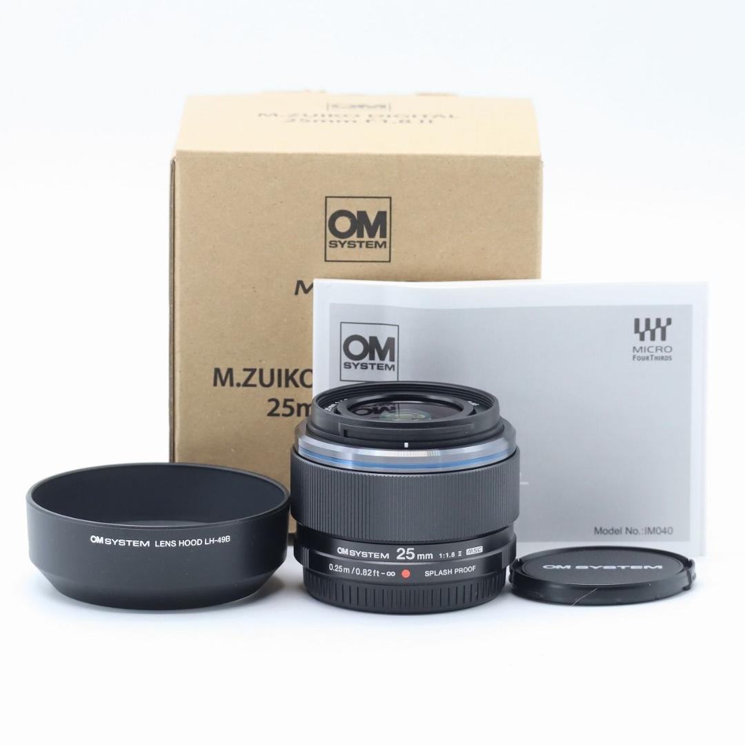レンズ(単焦点) M.ZUIKO DIGITAL 25mm F1.8 II