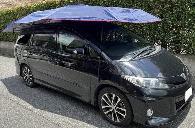 【新品】リモコン開閉全自動カーテント