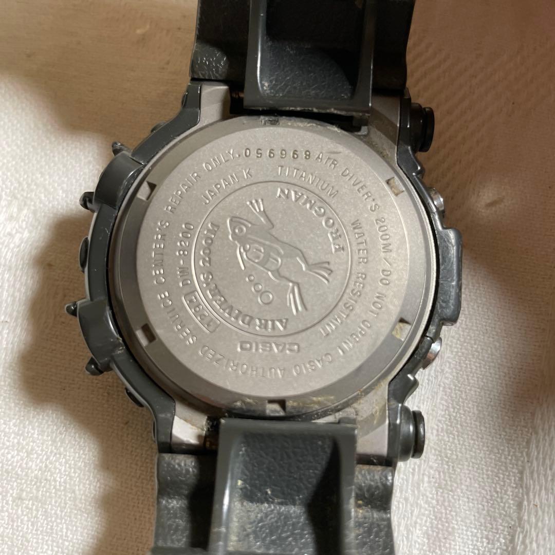 CASIO G-SHOCK DW-8200 フロッグマン チタン FROGMAN