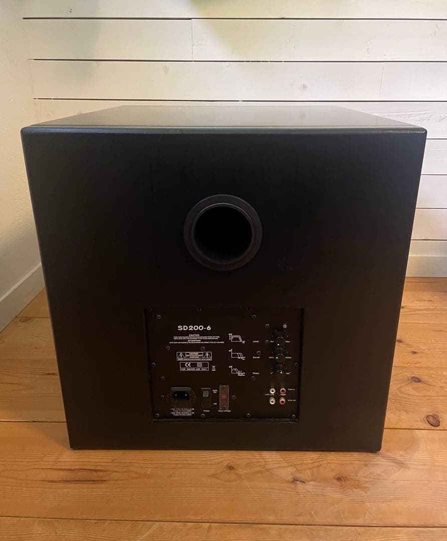 【動作確認済】Yung SD200-6 自作サブウーファー 200W 重低音強め