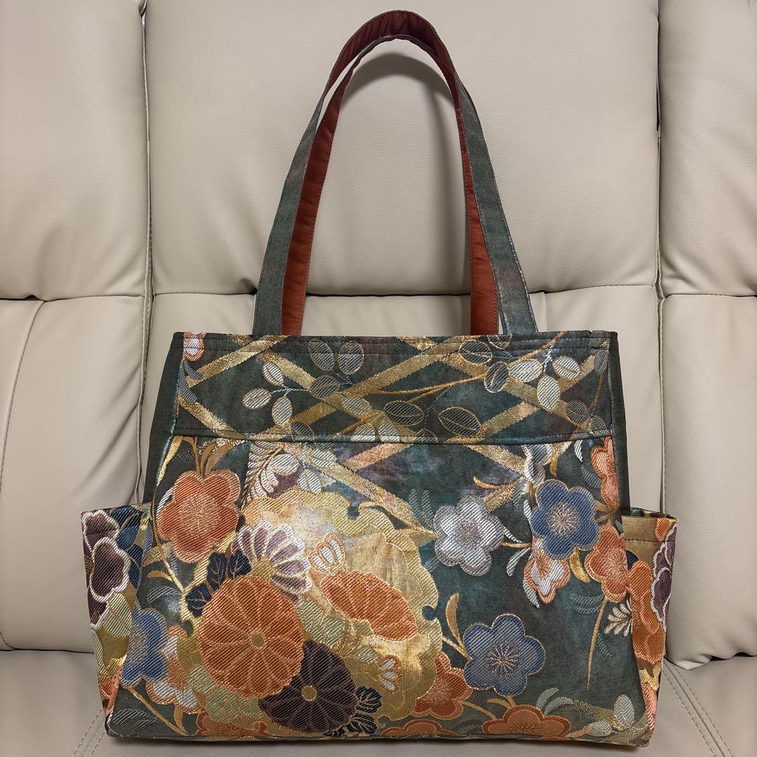 【専用】（802-1、802-3、712-6）着物帯を使ったバッグ