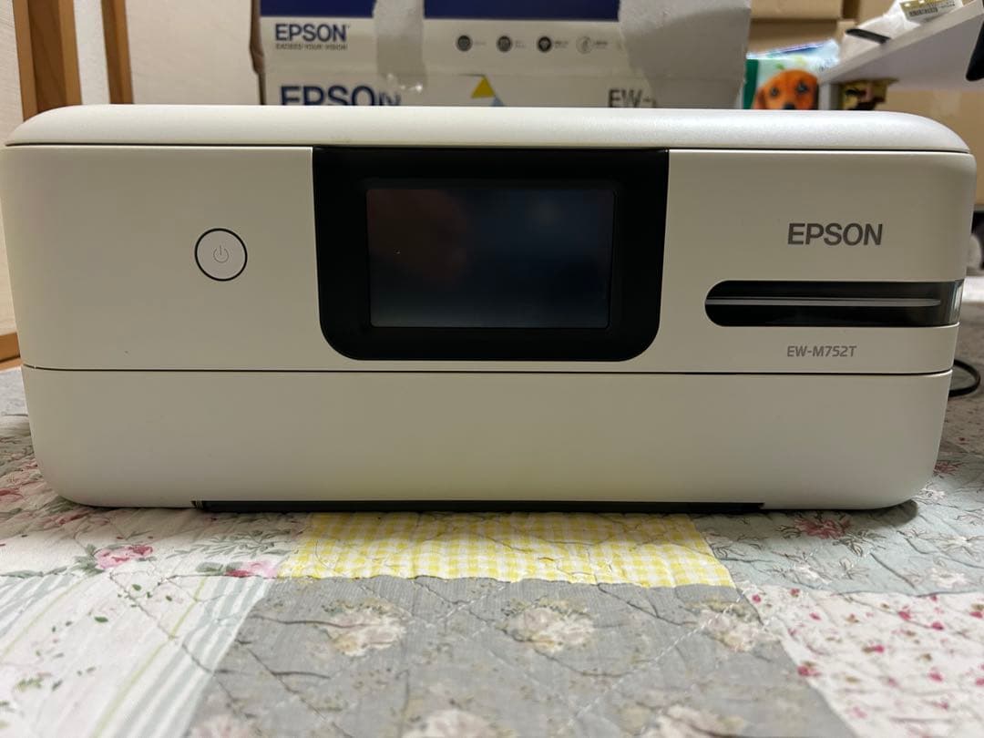 EPSON EW-M752T インクジェットプリンター 動作品 説明書付き