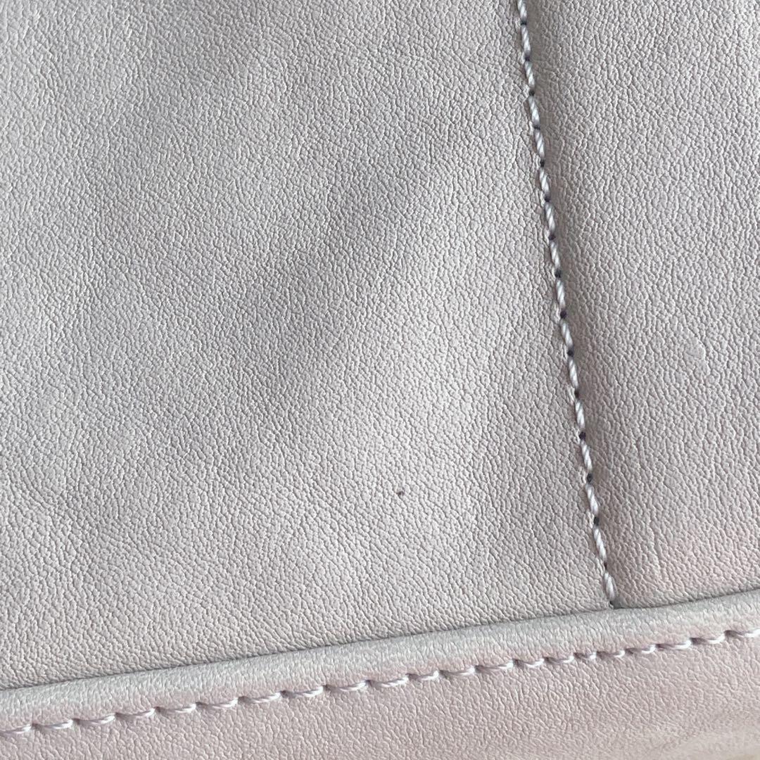 ★kinaco様★ロンシャン レザーショルダーバッグ argile アイボリー