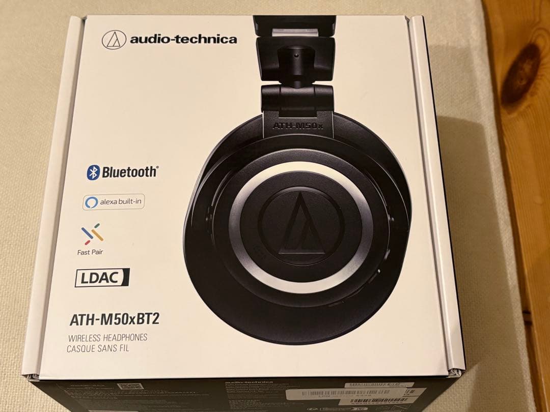 ヘッドホン audio-technica ATH-M50xBT2