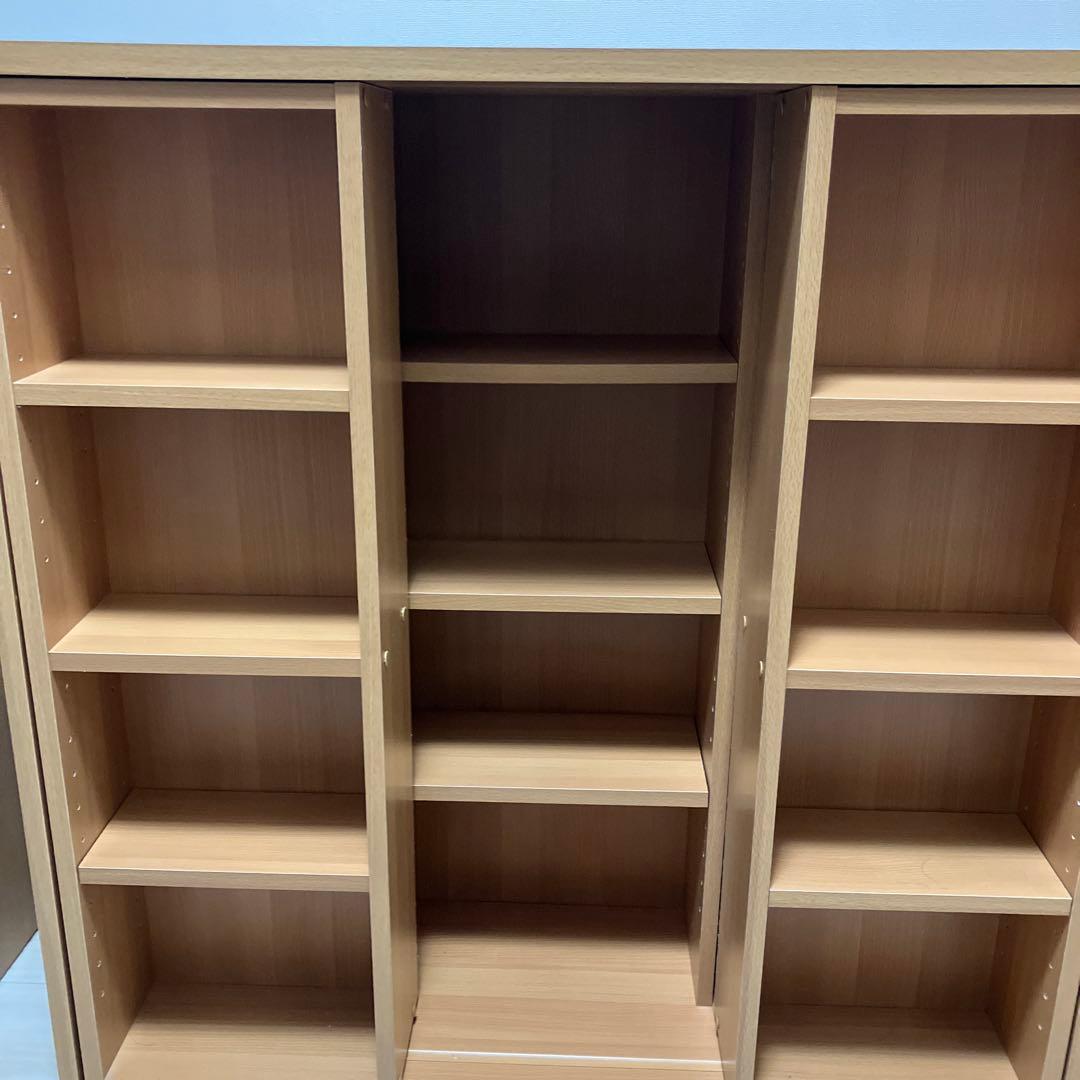 Y*o様 本棚　スライド収納棚　大容量　マンガ500冊以上収納可