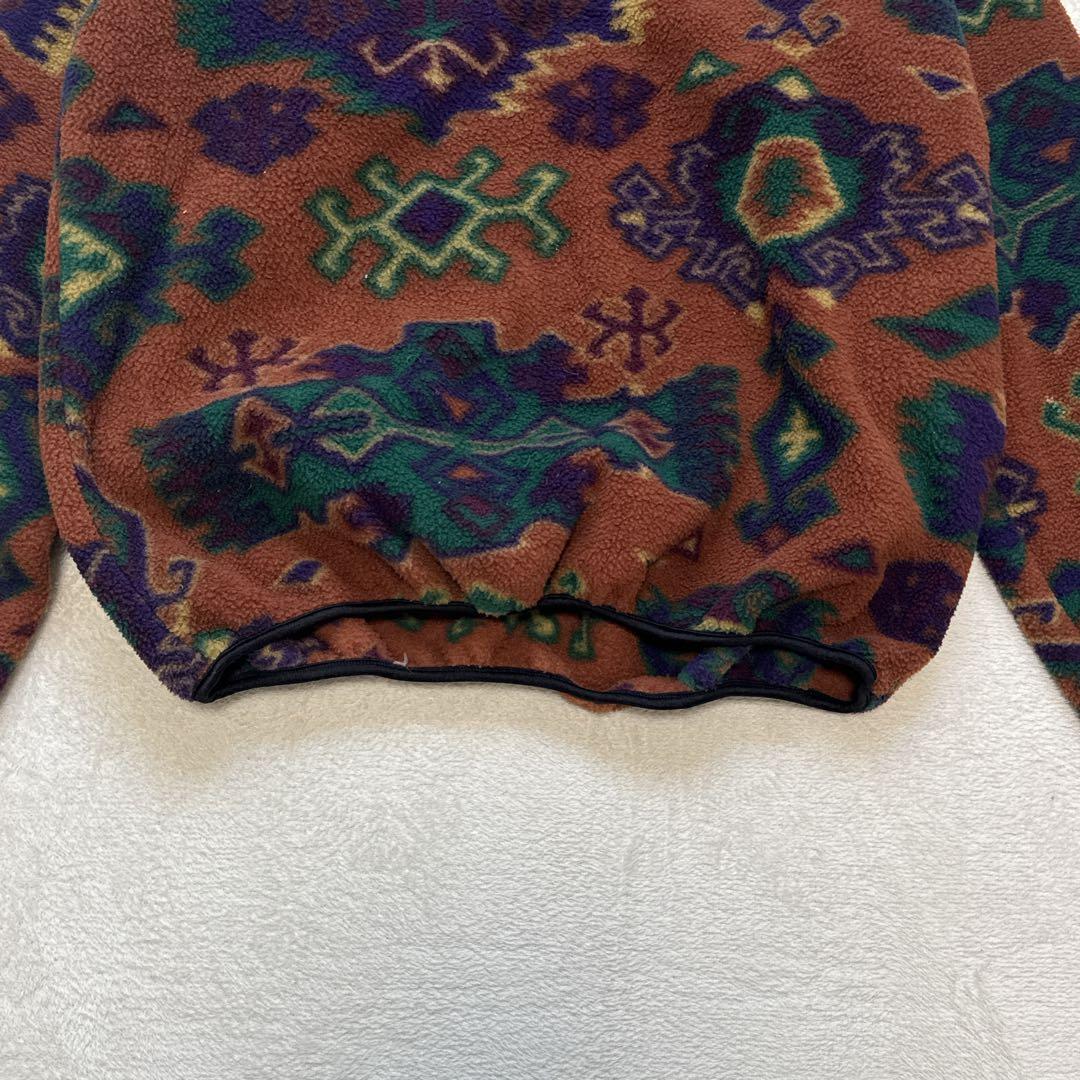 W33 Columbia コロンビア USA製 90s フリース プルオーバー