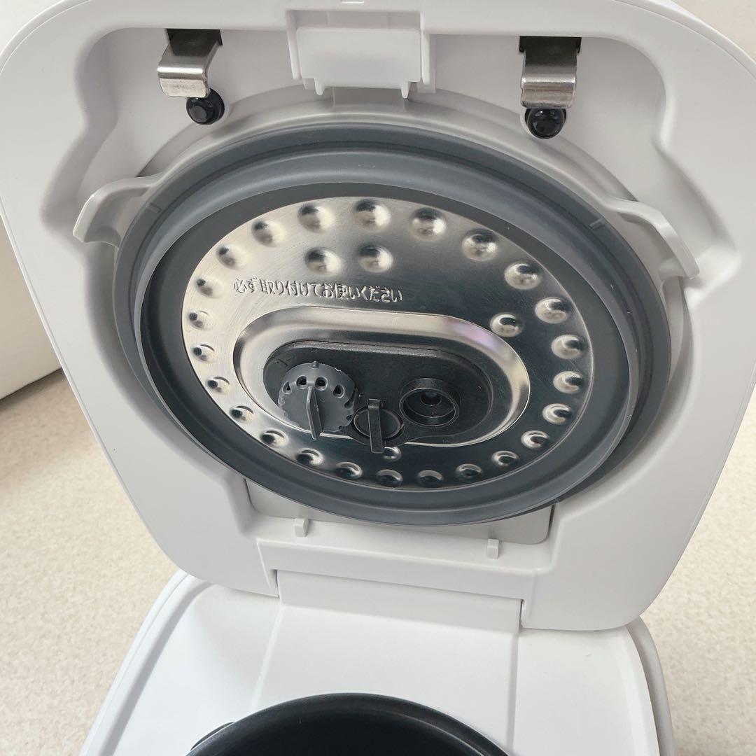【ほぼ未使用品】東芝/圧力ジャーIH炊飯器RC-6PXR/3.5合炊きホワイト