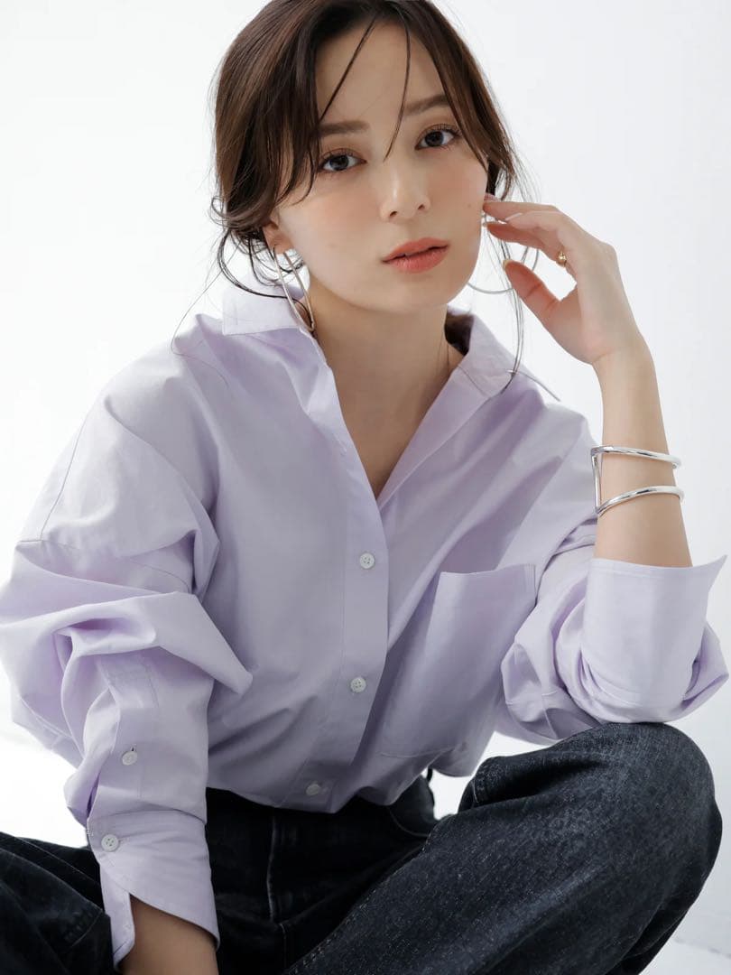 anuans(アニュアンス)スタンダードシャツ　2025年10月購入