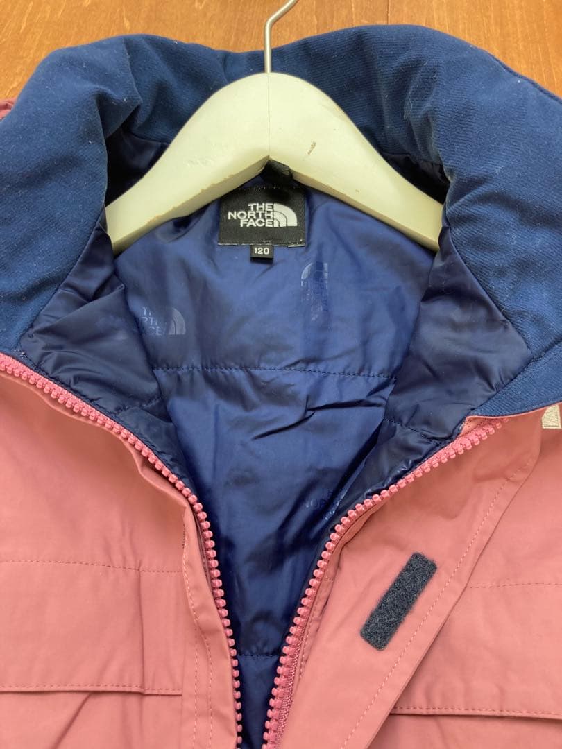 THE NORTH FACE 子ども用 スキーウェア ピンクスノーウェアつなぎ