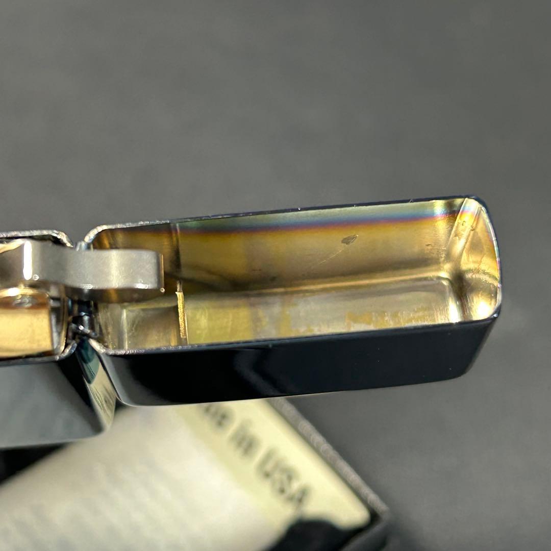 ジッポー　ピース　ブルーチタン