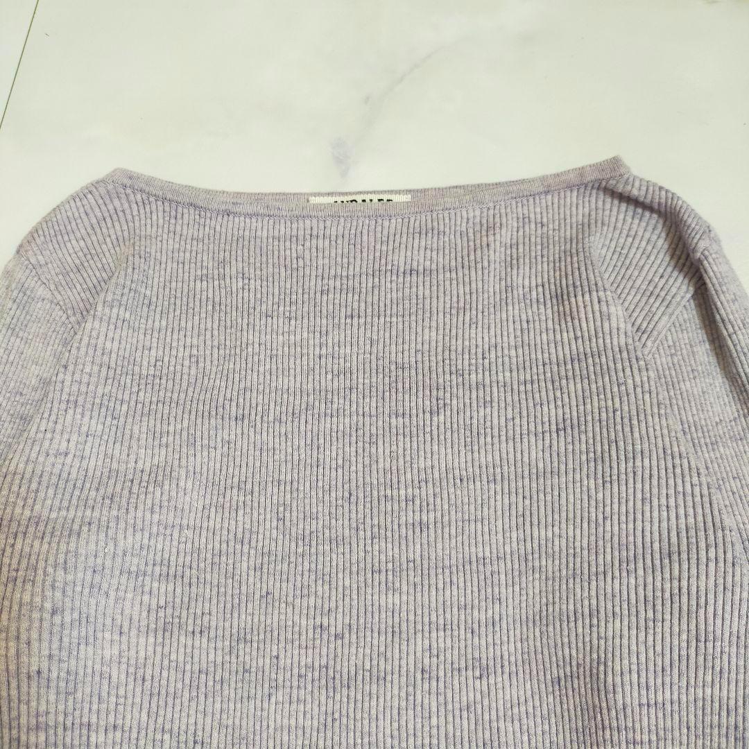 オーラリー AURALEE ロンハーマン ギザ ボートネック　カットソー 1